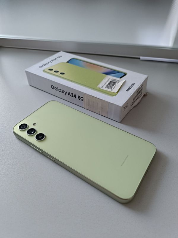 Samsung A34 8/128GB Awesome Lime. Ishonchli. Ideal. Гарантия! Доставка Samsung A34 8/128GB Awesome Lime. Ishonchli. Ideal. Гарантия! Доставка