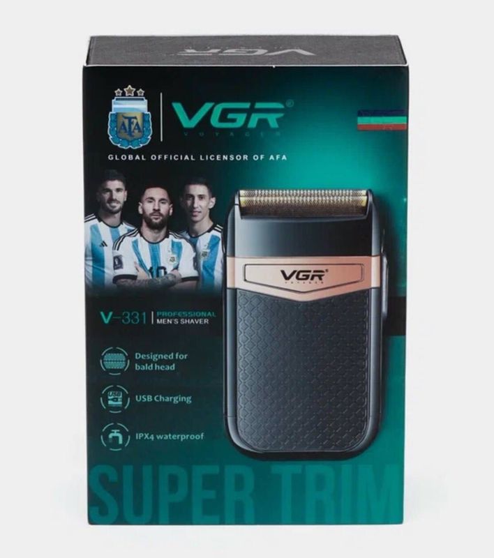 Shaver VGR V-331 soqol olish uchun lezviyadek oladi