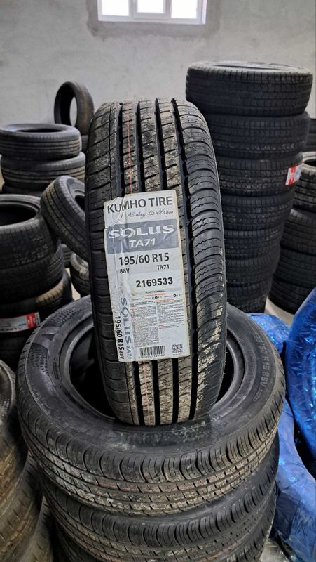 Автошина 195/60R15 KUMHO SOLUS TA71 скидкада 4шт колган Автошина 195/60R15 KUMHO SOLUS TA71 скидкада 4шт колган
