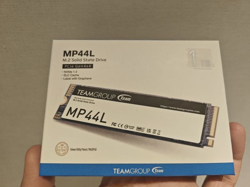 SSD 1TB PCI-E 4.0 m.2 nvme Team Group MP44L