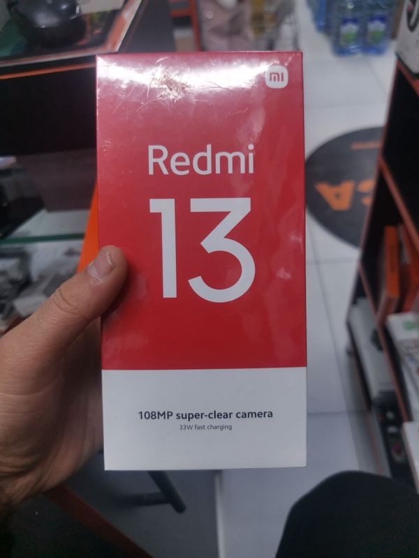 Redmi 13 original 1 yil garantiyasi bor