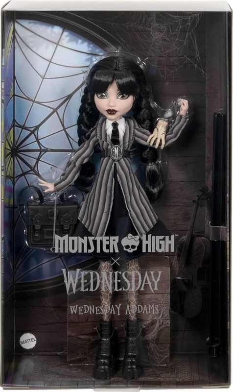 Монстер Хай Венсдей Monster High Wednesday Addams