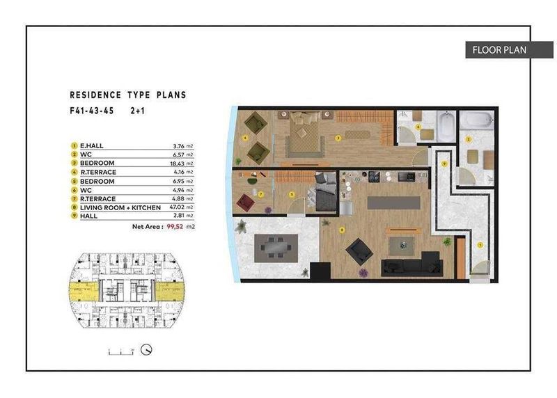 Piramit Tower продается квартира 42 этаж 98м2 цена за 1м2 - 2900 y.e Piramit Tower продается квартира 42 этаж 98м2 цена за 1м2 - 2900 y.e