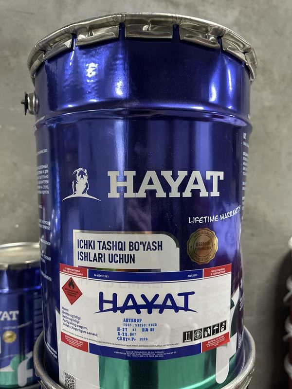 Metal uchun HAYAT gruntofka 27kg