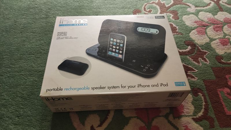Ihome for ipod aux radio Радио колонка