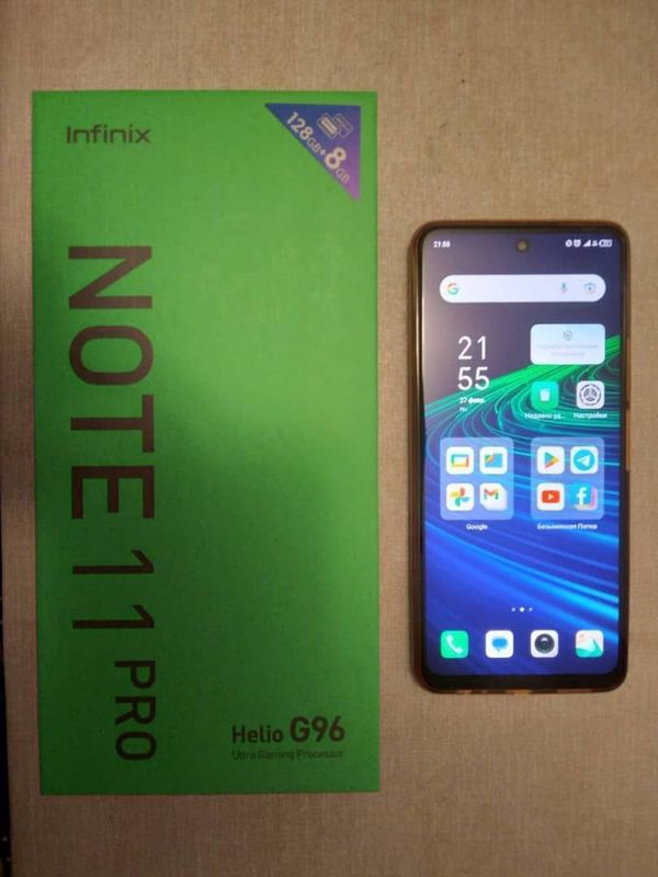 Продам INFINIX NOTE 11 pro 8/128. Состояние хорошое. Комплект.