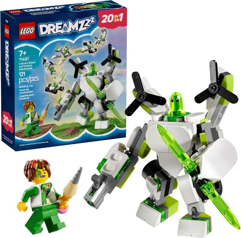 LEGO DREAMZzz Z-Blob's Robot and Vehicle Adventures 71487 LEGO DREAMZzz Z-Blob's Robot and Vehicle Adventures 71487