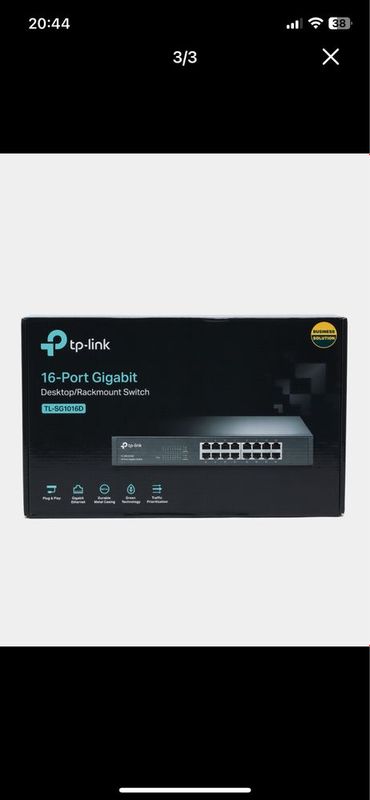 Tp-link SG1016D gigabit switch