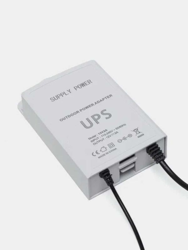 Мини UPS ИБП для роутеров и камеры 12V Power Bank перезаряжаемый Мини UPS ИБП для роутеров и камеры 12V Power Bank перезаряжаемый