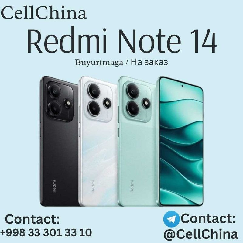 Redmi Note 14 5G ( Buyurtmaga / На заказ ) Redmi Note 14 5G ( Buyurtmaga / На заказ )