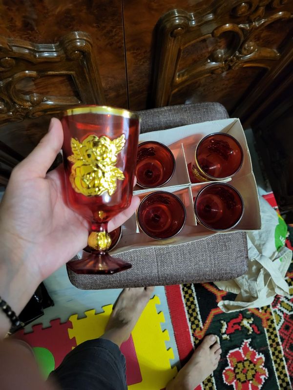 Стаканы 2 вида б/у