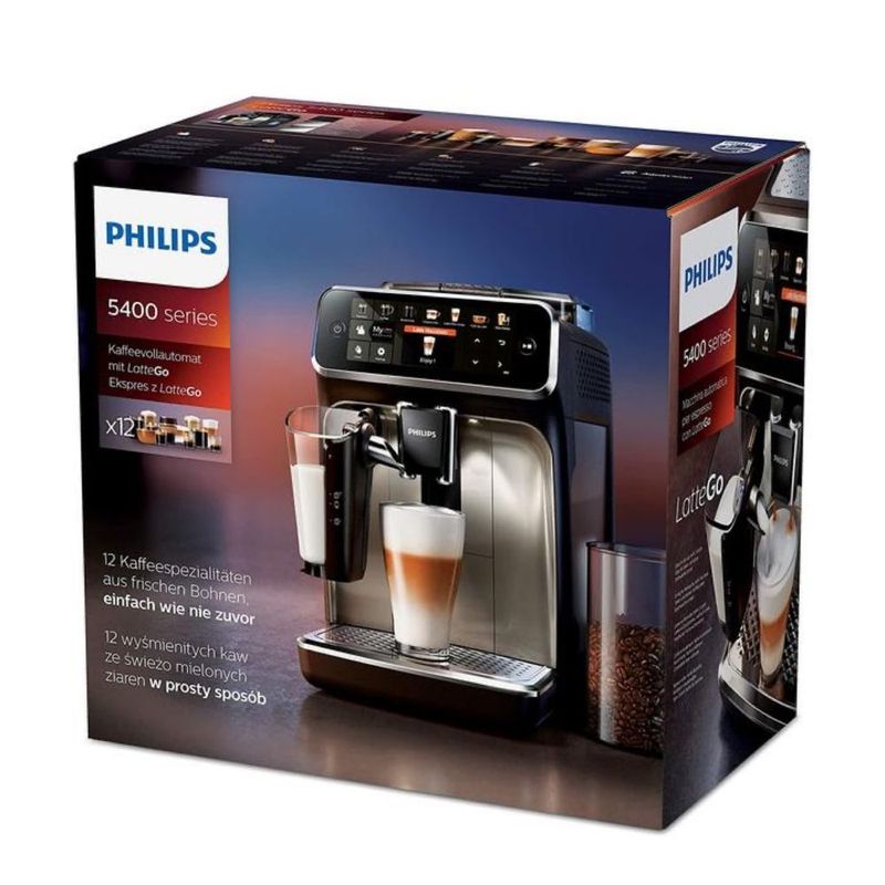Полностью автоматическая кофемашина Philips серии 5400