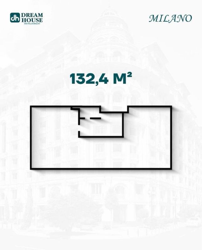 Продаётся Нежилое / Коммерческое в ЖК «MILANO» 132м2 (ор-р: «8-роддом