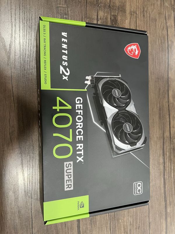 Rtx 4070 super MSI VENTUS 2x Rtx 4070 super MSI VENTUS 2x
