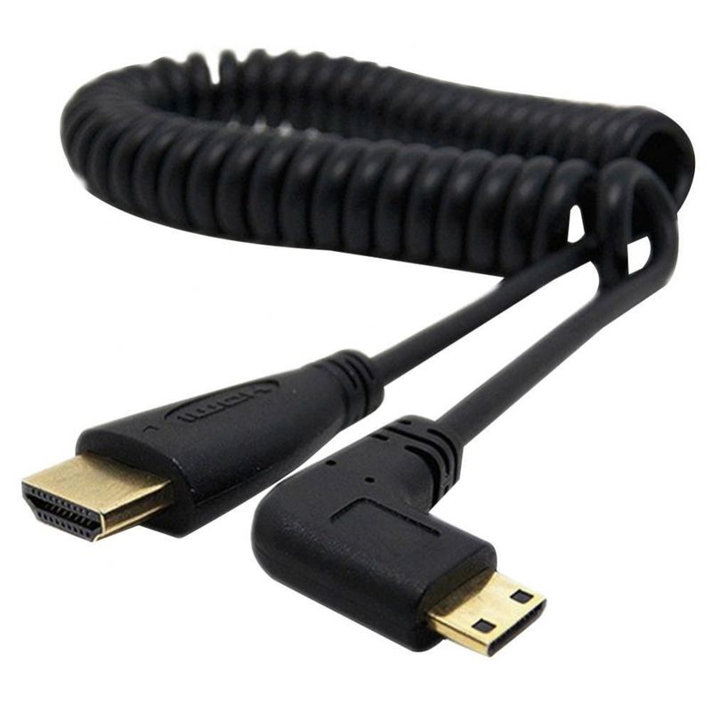 Скидка! Доставка!Hdmi mini/ Micro hdmi пружина 1,5 м Скидка! Доставка!Hdmi mini/ Micro hdmi пружина 1,5 м