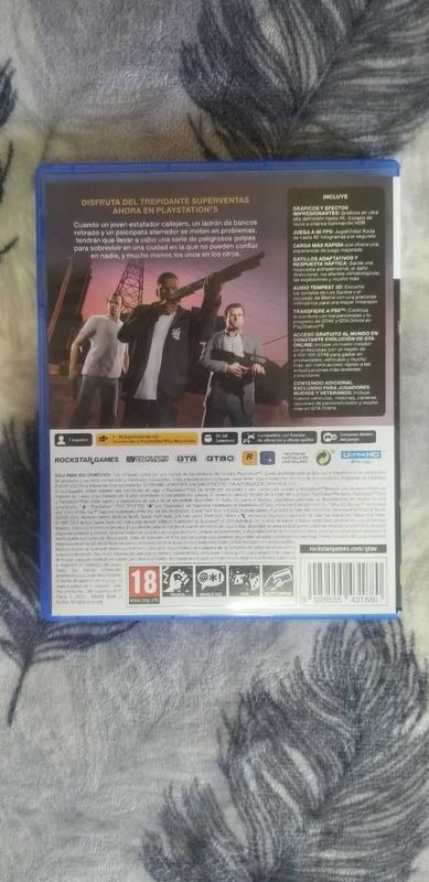 диск GTA 5 для PS5 диск GTA 5 для PS5