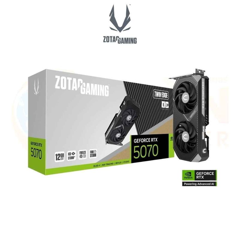 [ВИДЕО КАРТА] Zotac 12Gb GeForce RTX 5070 Twin Edge OC