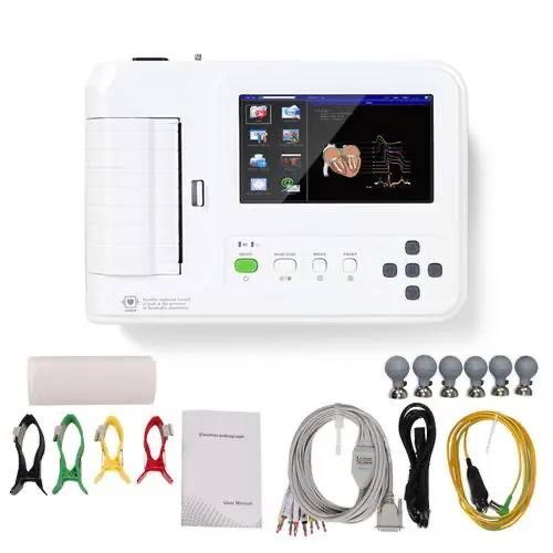 ЭКГ 3 6 12канал электрокардиограф ekg ecg