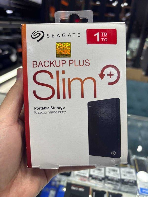 Внешний диск Seagate 1TB Backup Plus Slim 2.5"