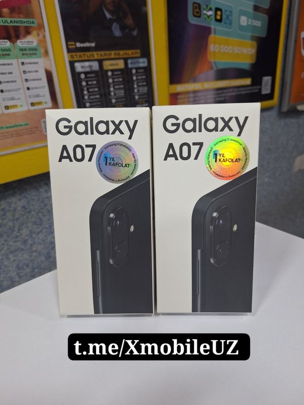 Samsung A07 4+4/128GB yangi karobka Samsung A07 4+4/128GB yangi karobka
