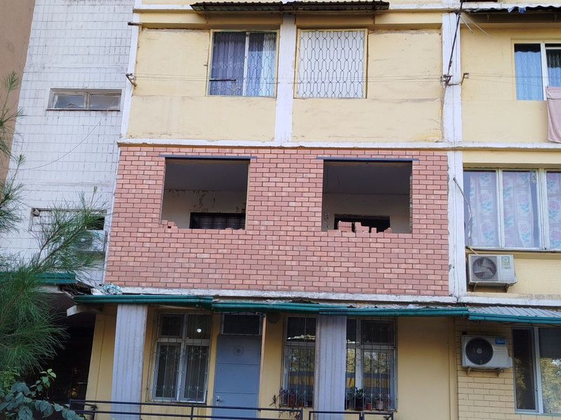 Balkonga g'isht teramiz.Kladka balkon.Керпичная кладка балканов