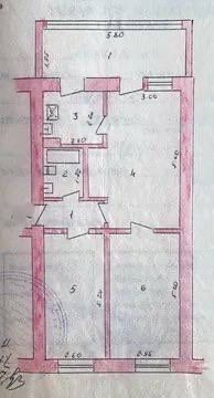 Квартира Ул. Бабура 3/2/4 70 кв.м