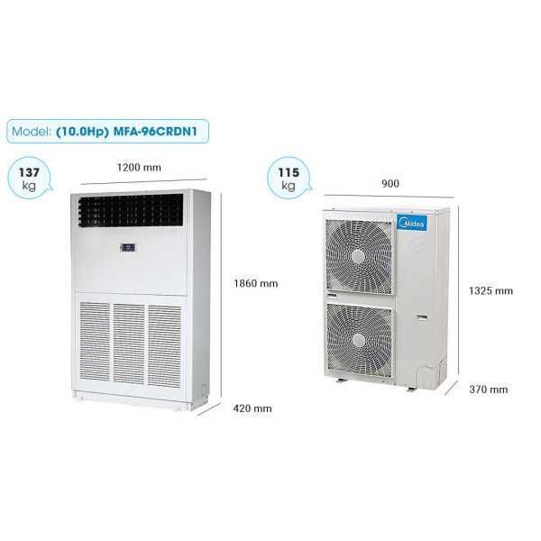 Кондиционер Колонный Midea MFA - 96,000 Btu / Inverter / Доставка Кондиционер Колонный Midea MFA - 96,000 Btu / Inverter / Доставка