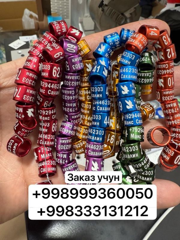 Barcha turdagi qushlar uchun kolsalar tayorlaymiz