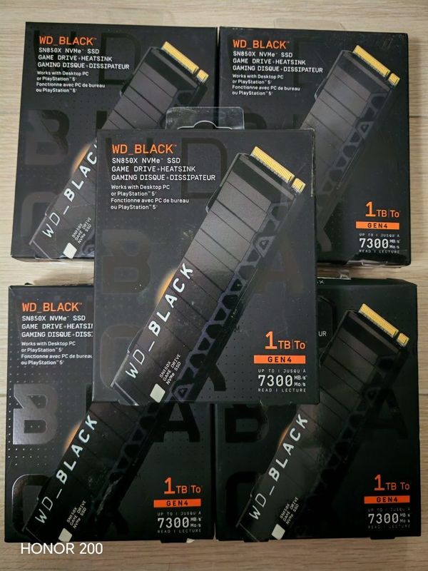 WD Black SN850X 1tb heatsink