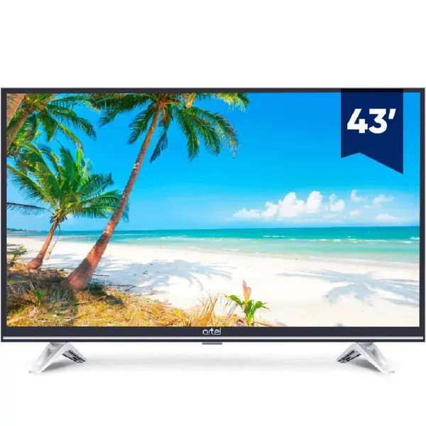 Телевизор TV ART-UA 43H1400 — Чёткое изображение и современный стиль для вашего уюта