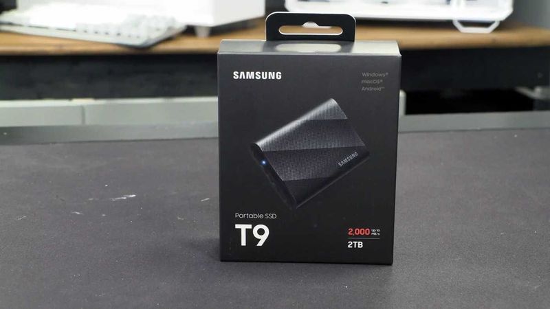 2000 ГБ Внешний SSD Samsung T9 2000 ГБ Внешний SSD Samsung T9