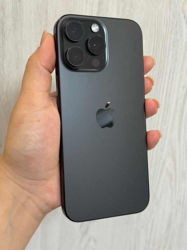 iPhone pro max 1 Tb (black), емкость 100%