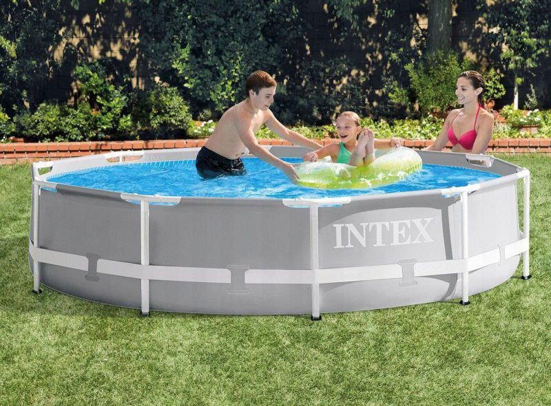 Каркасный бассейн Intex Prism Frame 305x76 см (26700). Каркасный бассейн Intex Prism Frame 305x76 см (26700).