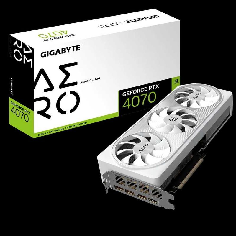 Gigabyte RTX 4070 AERO OC V2 12G Gigabyte RTX 4070 AERO OC V2 12G