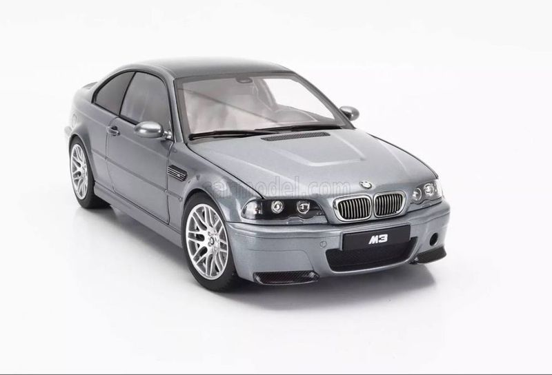 BMW 3-Series M3 CSL (E46) Coupe 2003 Grey Carbon Norev 1:18 Цена 258$