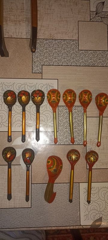 Продаю маленькие ложки Хохлома Продаю маленькие ложки Хохлома