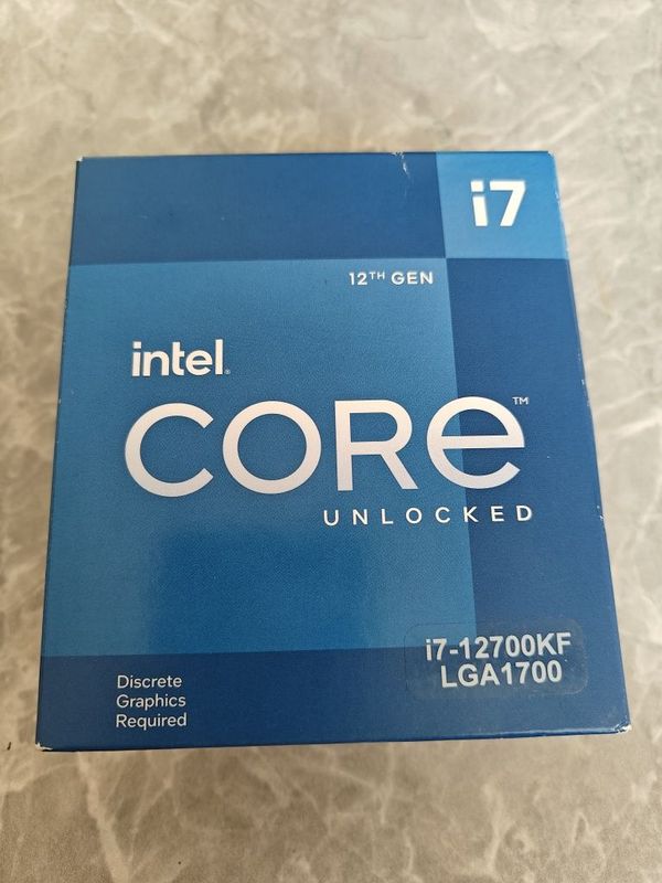 Core i7 12700kf LGA 1700 (новый,запечатанный) Core i7 12700kf LGA 1700 (новый,запечатанный)