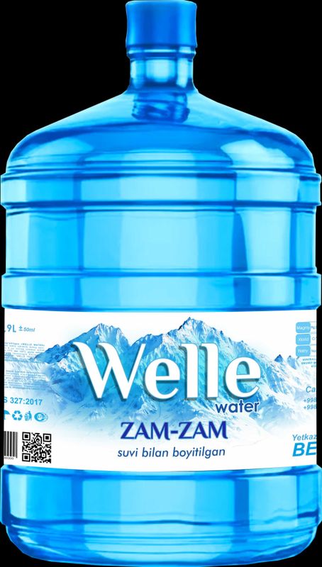 Welle Zam Zam water buloq suvi shifobaxsh