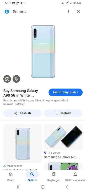 Samsung galaxy a90+ 5g Samsung galaxy a90+ 5g