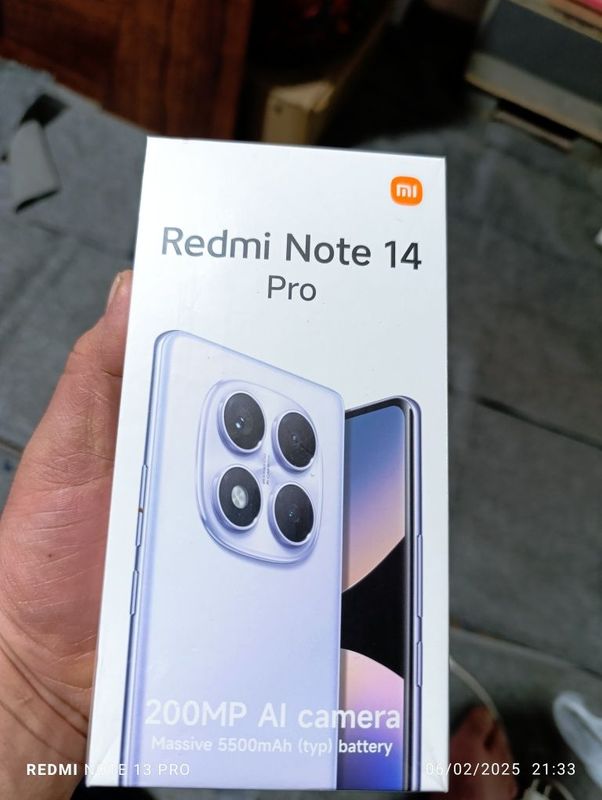 Redmi note 14 pro 12/512 holati ideal Redmi note 14 pro 12/512 holati ideal