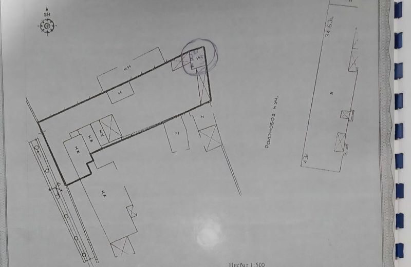 Продам уч.4 сотки 3 комн.фасад 15 метров.Фаойзаобод ГАИ.