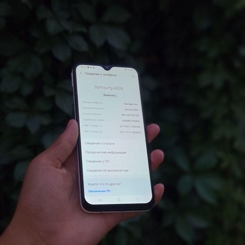 Samsung Galaxy A30s tinniq