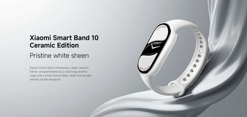 Xiaomi smart band 10 Ceramic под заказ привозим за 2 недели