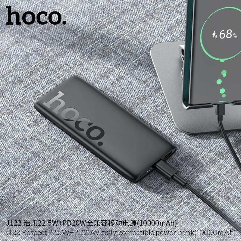 Hoco J122 Respect 22.5W+PD20W 10000mAh Power Bank & iPhone 16 Samsung