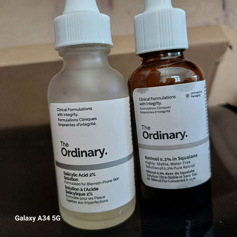 saliycylic acid 2% retinol 2 % saliycylic acid 2% retinol 2 %