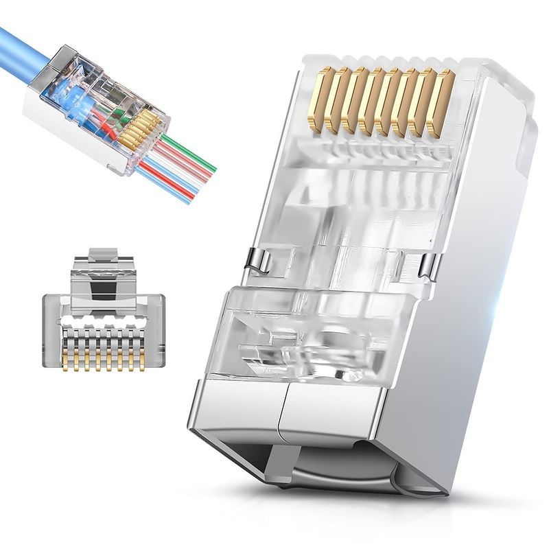 Коннектор RJ45, CAT.6, FTP Коннектор RJ45, CAT.6, FTP