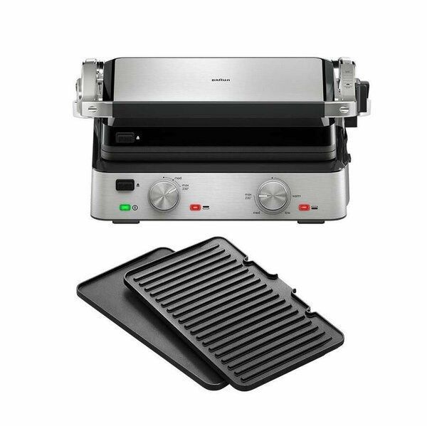 Электрогриль Braun MultiGrill 7 CG7010 ( Цвет: Серебристый ) Электрогриль Braun MultiGrill 7 CG7010 ( Цвет: Серебристый )