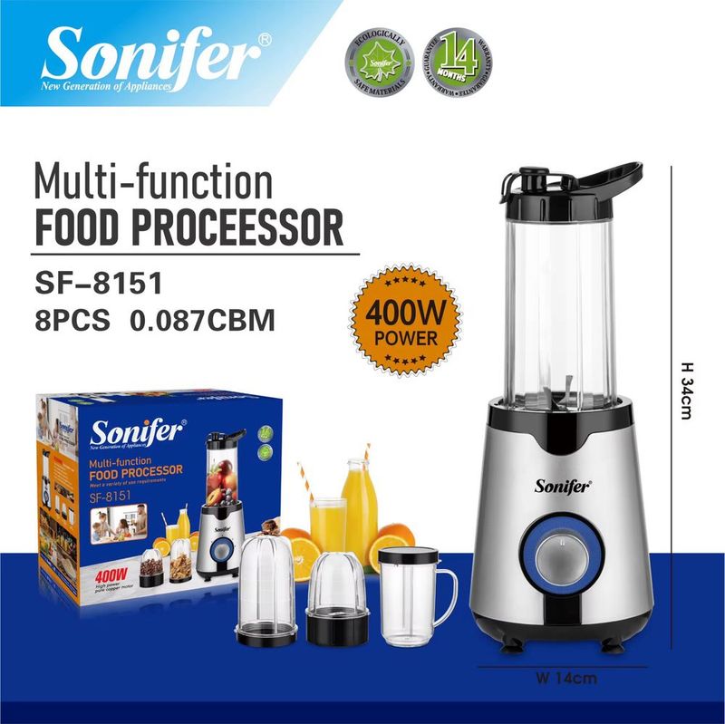 Многофункциональный блендер, кофемолка Sonifer SF-8151 Многофункциональный блендер, кофемолка Sonifer SF-8151
