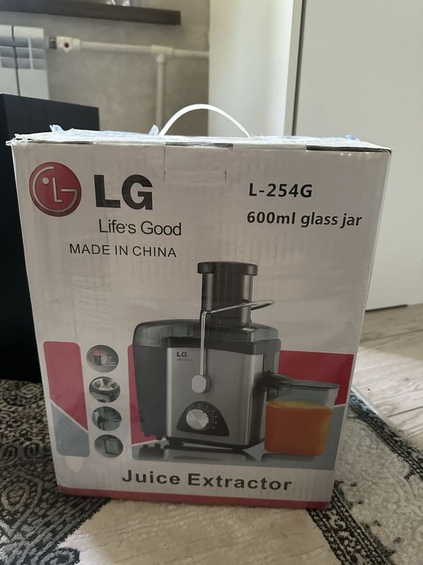 Новая соковыжималка Lg 254 G Новая соковыжималка Lg 254 G