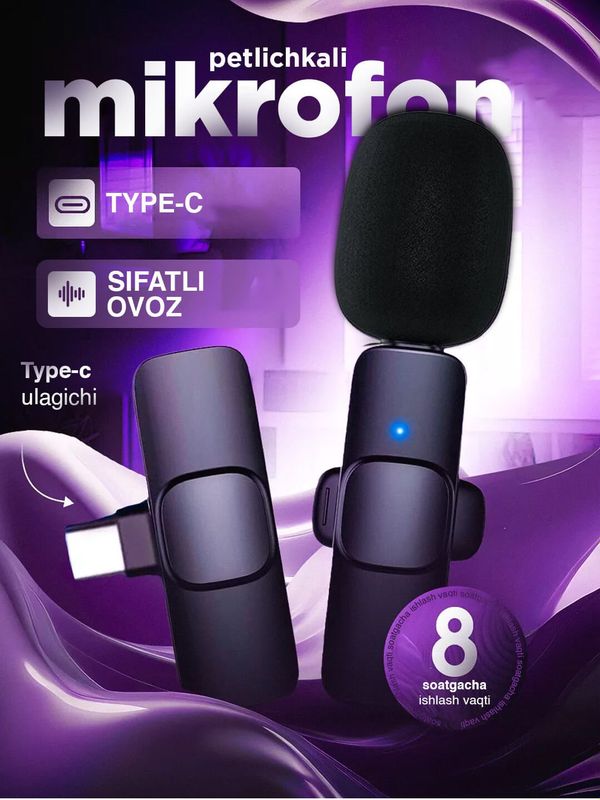 Беспроводной микрофон K11 для смартфонов Android